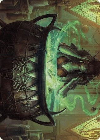 Image for Agatha's Soul Cauldron Art Card (42) (Art Series: Wilds of Eldraine) - Magic: The Gathering
