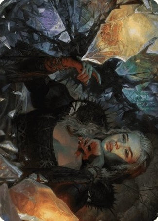 Image for Prophetic Prism Art Card (45) (Art Series: Wilds of Eldraine) - Magic: The Gathering