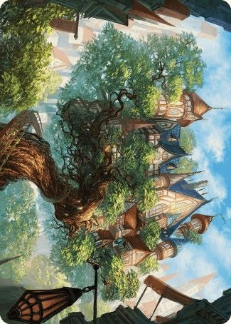 Image for Edgewall Inn Art Card (46) (Art Series: Wilds of Eldraine) - Magic: The Gathering