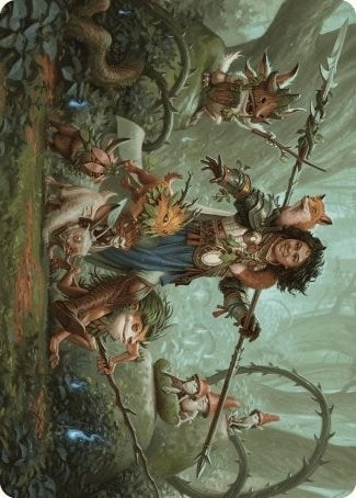 Image for Ellivere of the Wild Court Art Card (49) (Art Series: Wilds of Eldraine) - Magic: The Gathering