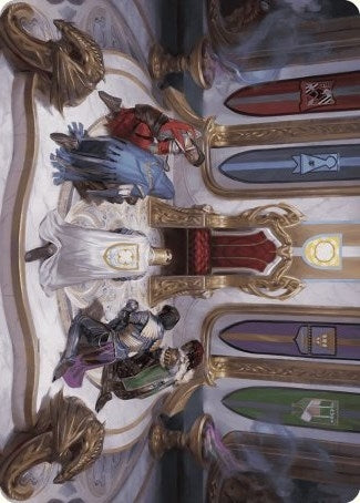 Image for Throne of Eldraine Art Card (55) (Art Series: Wilds of Eldraine) - Magic: The Gathering