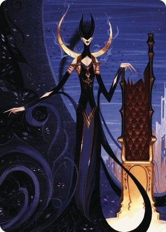 Image for Ashiok, Wicked Manipulator Art Card (57/81) (57) (Art Series: Wilds of Eldraine) - Magic: The Gathering