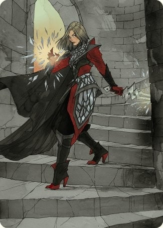 Image for Rowan, Scion of War Art Card (59/81) (59) (Art Series: Wilds of Eldraine) - Magic: The Gathering