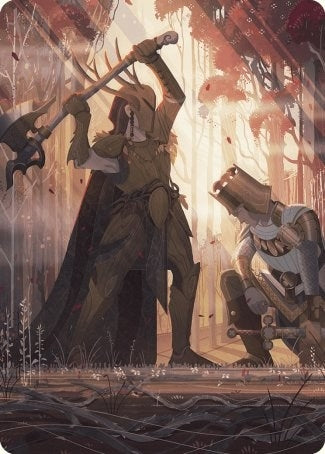 Image for Karmic Justice Art Card (62) (Art Series: Wilds of Eldraine) - Magic: The Gathering