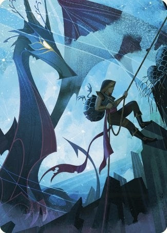 Image for Hatching Plans Art Card (66) (Art Series: Wilds of Eldraine) - Magic: The Gathering