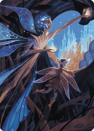 Image for Kindred Discovery Art Card (67) (Art Series: Wilds of Eldraine) - Magic: The Gathering