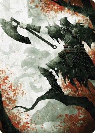 Image for Garruk's Uprising Art Card (72) (Art Series: Wilds of Eldraine) - Magic: The Gathering