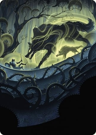 Image for Unnatural Growth Art Card (75) (Art Series: Wilds of Eldraine) - Magic: The Gathering