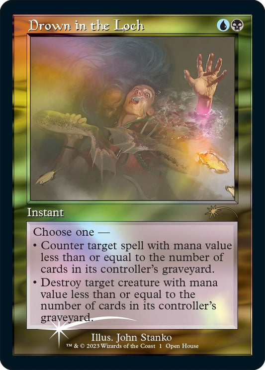 Image for Drown in the Loch (Retro Frame) (1) (Open House Promos) - Magic: The Gathering