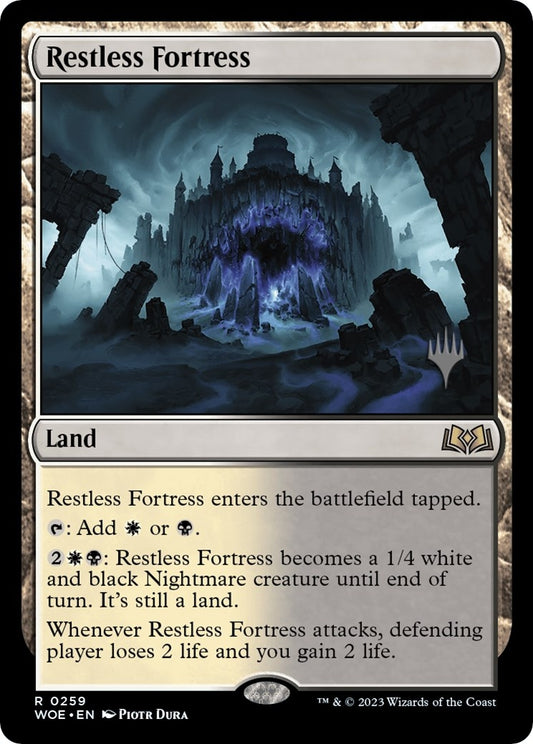 Image for Restless Fortress (259) (Promo Pack: Wilds of Eldraine) - Magic: The Gathering
