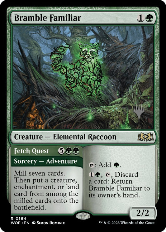 Image for Bramble Familiar (164) (Promo Pack: Wilds of Eldraine) - Magic: The Gathering