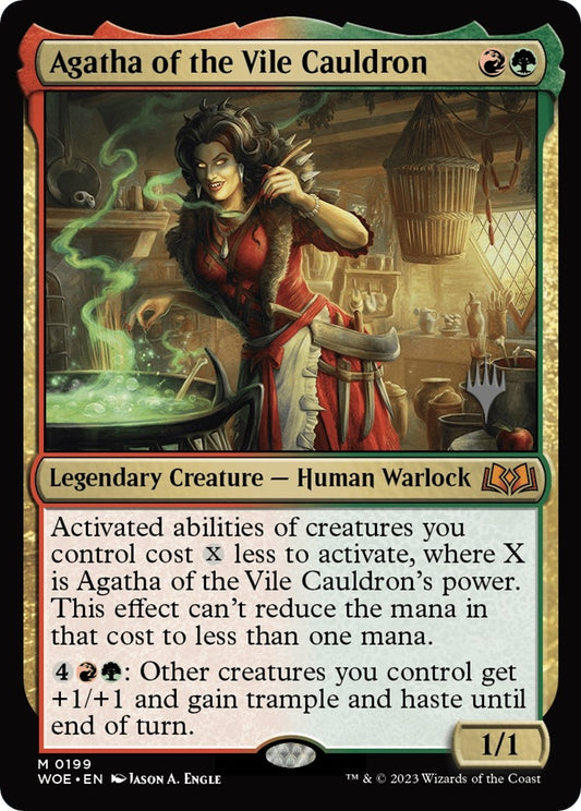 Image for Agatha of the Vile Cauldron (199) (Promo Pack: Wilds of Eldraine) - Magic: The Gathering