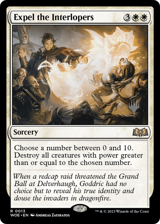 Image for Expel the Interlopers (13) (Promo Pack: Wilds of Eldraine) - Magic: The Gathering