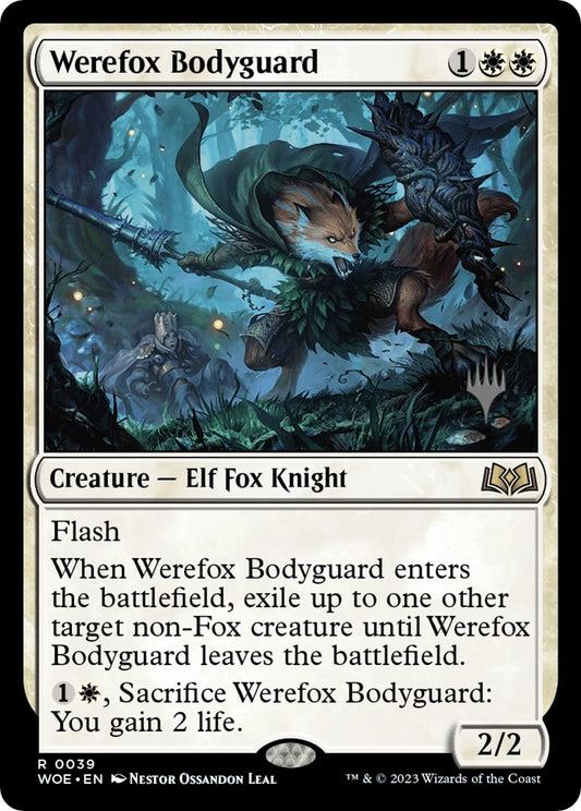 Image for Werefox Bodyguard (39) (Promo Pack: Wilds of Eldraine) - Magic: The Gathering