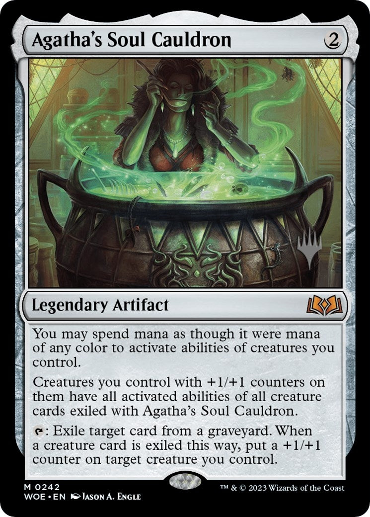 Image for Agatha's Soul Cauldron (242) (Promo Pack: Wilds of Eldraine) - Magic: The Gathering