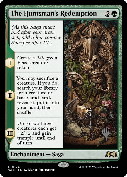 Image for The Huntsman's Redemption (176) (Promo Pack: Wilds of Eldraine) - Magic: The Gathering