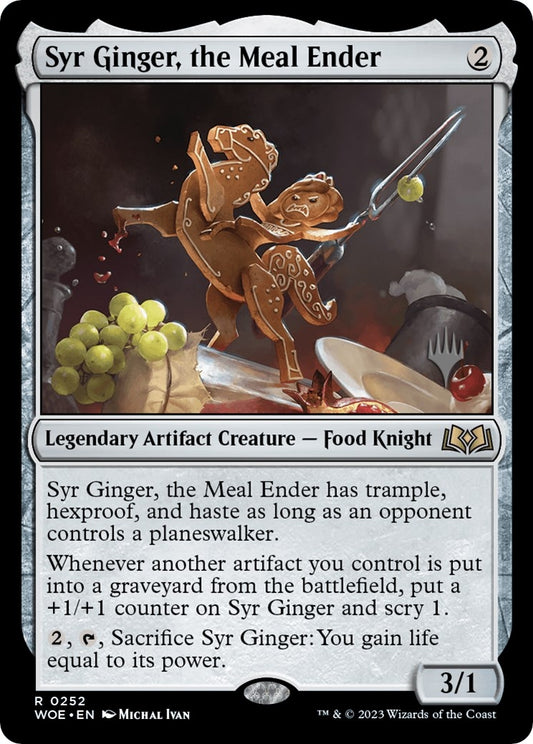 Image for Syr Ginger, the Meal Ender (252) (Promo Pack: Wilds of Eldraine) - Magic: The Gathering