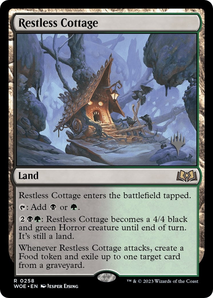 Image for Restless Cottage (258) (Promo Pack: Wilds of Eldraine) - Magic: The Gathering