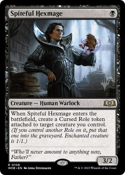 Image for Spiteful Hexmage (108) (Promo Pack: Wilds of Eldraine) - Magic: The Gathering