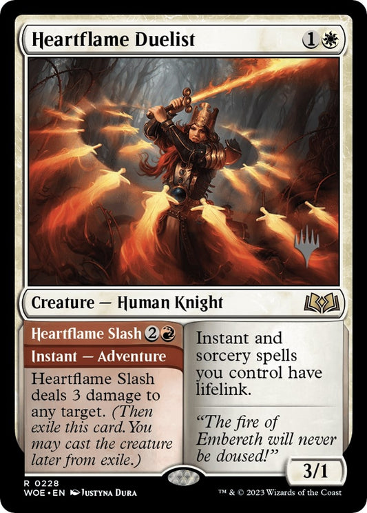 Image for Heartflame Duelist (228) (Promo Pack: Wilds of Eldraine) - Magic: The Gathering