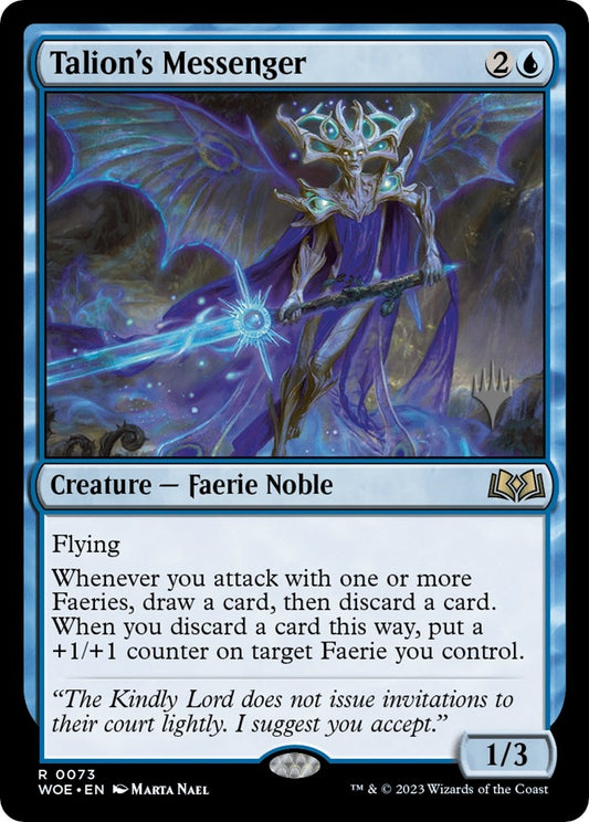 Image for Talion's Messenger (73) (Promo Pack: Wilds of Eldraine) - Magic: The Gathering