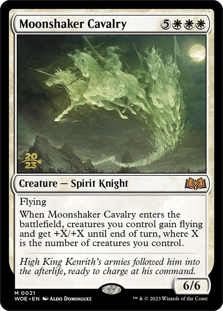 Image for Moonshaker Cavalry (21) (Prerelease Cards) - Magic: The Gathering