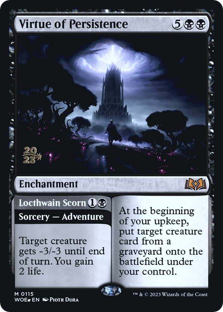 Image for Virtue of Persistence (115) (Prerelease Cards) - Magic: The Gathering