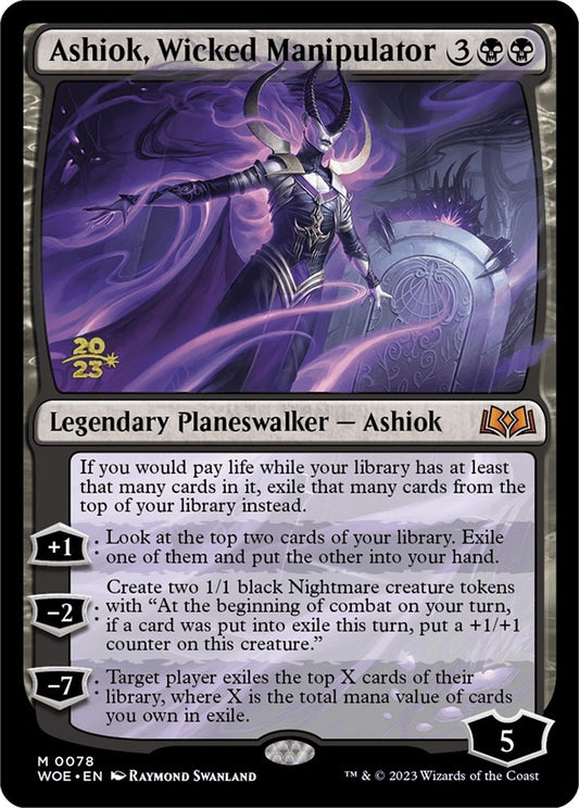 Image for Ashiok, Wicked Manipulator (78) (Prerelease Cards) - Magic: The Gathering