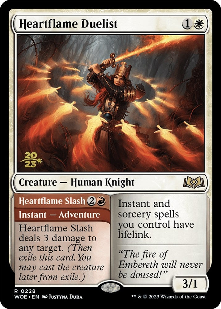 Image for Heartflame Duelist (228) (Prerelease Cards) - Magic: The Gathering