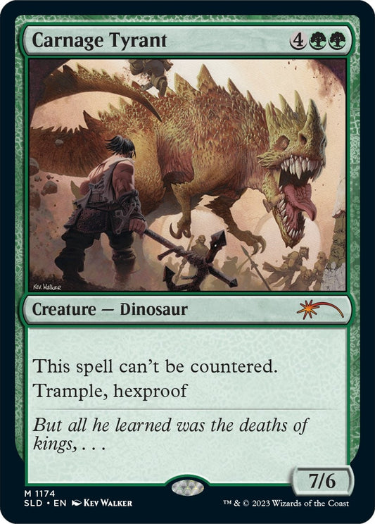 Image for Carnage Tyrant (1174) (Secret Lair Drop Series) - Magic: The Gathering