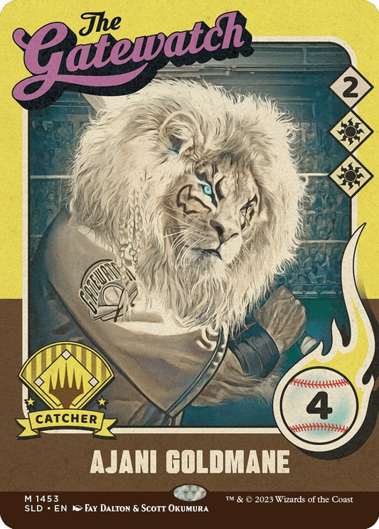 Image for Ajani Goldmane (1453) (1453) (Secret Lair Drop Series) - Magic: The Gathering
