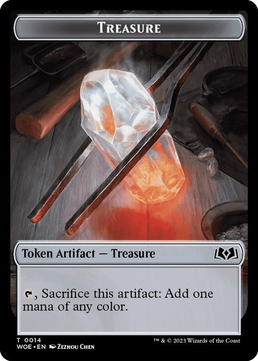Image for Treasure Token (14) (Wilds of Eldraine) - Magic: The Gathering