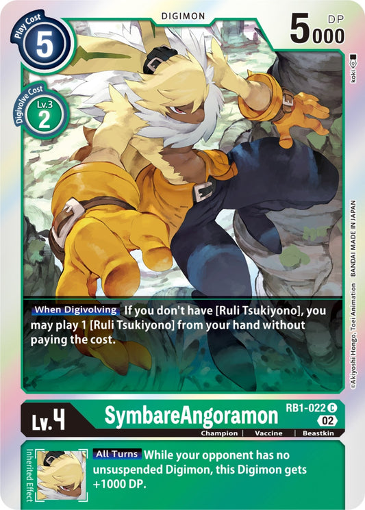 Image for SymbareAngoramon (RB1-022 C) (Resurgence Booster) - Digimon Card Game