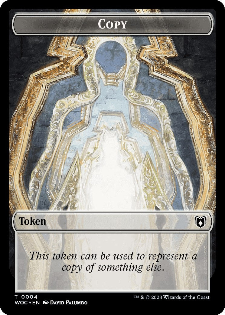 Image for Copy // Royal Role / Virtuous Role Double-Sided Token (2 // 4) (Commander: Wilds of Eldraine) - Magic: The Gathering