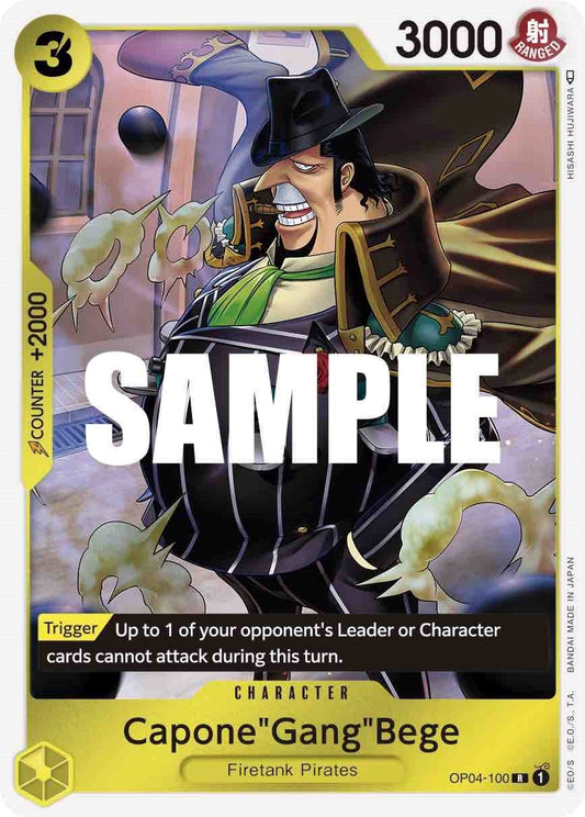 Image for Capone"Gang"Bege (OP04-100) (Kingdoms of Intrigue) - One Piece Card Game