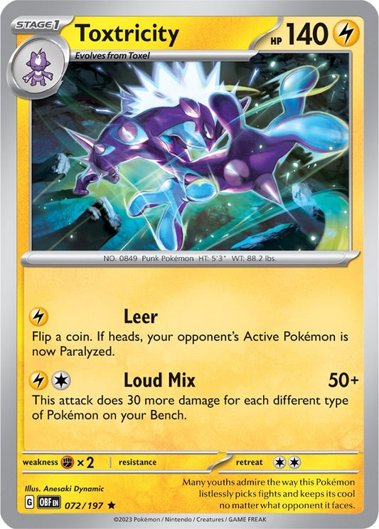 Image for Toxtricity (072/197) (Deck Exclusives) - Pokemon