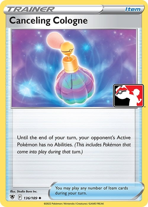 Image for Canceling Cologne (136/189) (Prize Pack Series Cards) - Pokemon