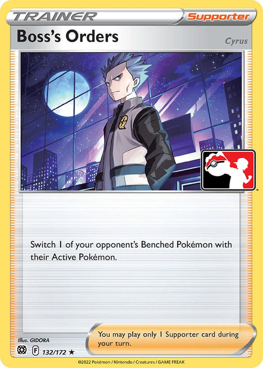 Image for Boss's Orders (132/172) (Prize Pack Series Cards) - Pokemon