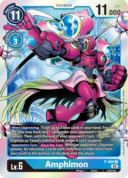 Image for Amphimon - P-089 (P-089 P) (Digimon Promotion Cards) - Digimon Card Game
