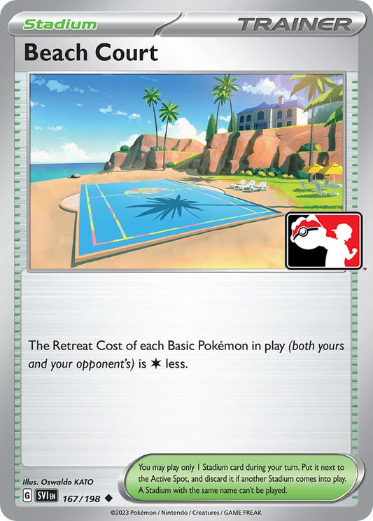Image for Beach Court (167/198) (Prize Pack Series Cards) - Pokemon