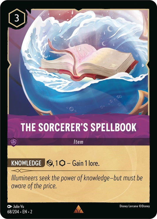 Image for The Sorcerer's Spellbook (68/204) (Rise of the Floodborn) - Disney Lorcana
