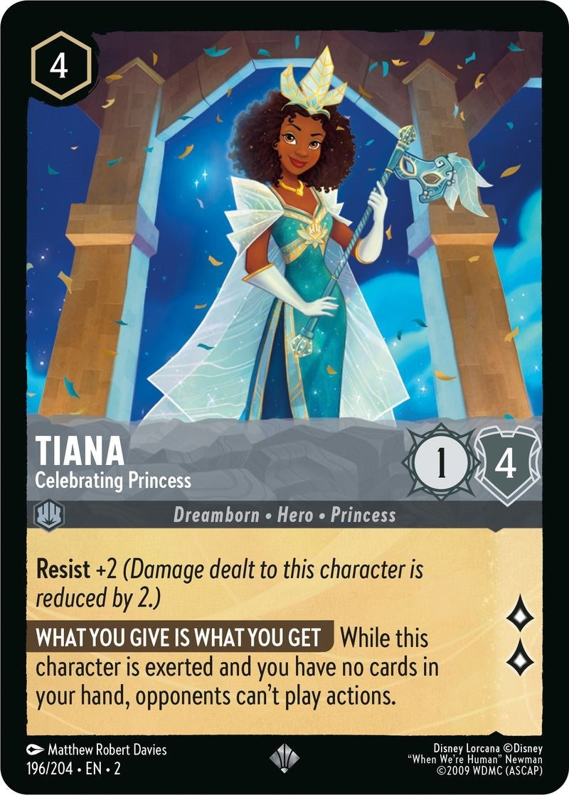 Image for Tiana - Celebrating Princess (196/204) (Rise of the Floodborn) - Disney Lorcana