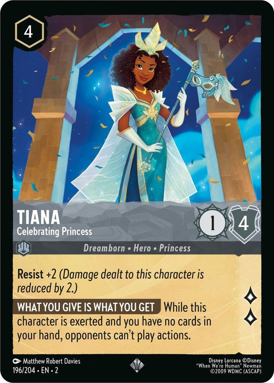Image for Tiana - Celebrating Princess (196/204) (Rise of the Floodborn) - Disney Lorcana