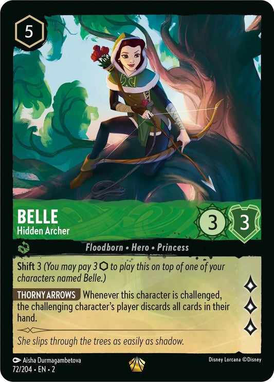 Image for Belle - Hidden Archer (72/204) (Rise of the Floodborn) - Disney Lorcana