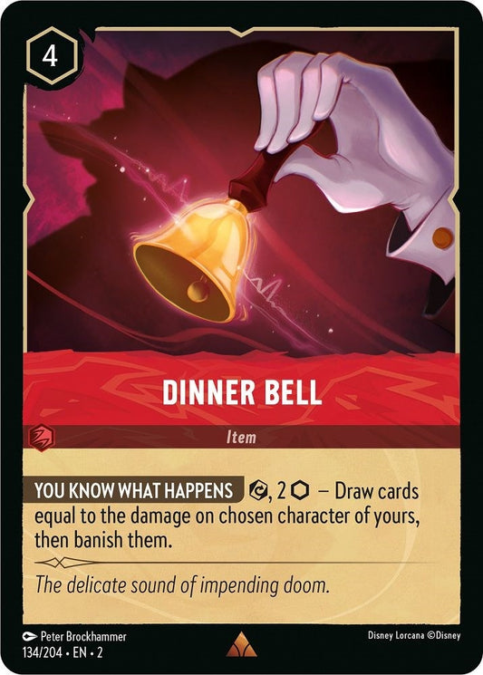 Image for Dinner Bell (134/204) (Rise of the Floodborn) - Disney Lorcana