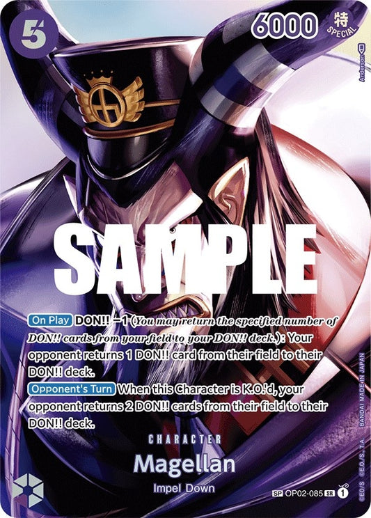 Image for Magellan (SP) (OP02-085) (Kingdoms of Intrigue) - One Piece Card Game