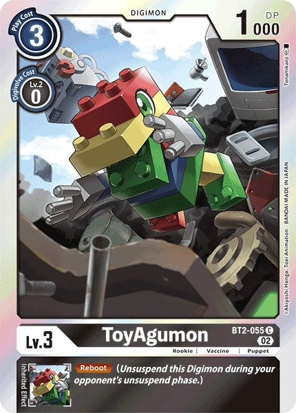 Image for ToyAgumon (Resurgence Booster Reprint) (BT2-055 C) (Resurgence Booster) - Digimon Card Game