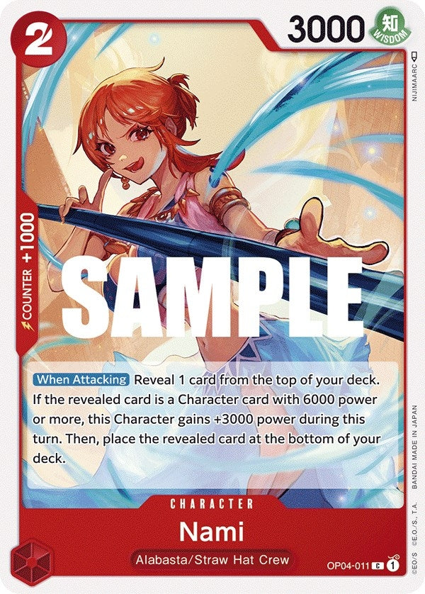 Image for Nami (OP04-011) (Kingdoms of Intrigue) - One Piece Card Game