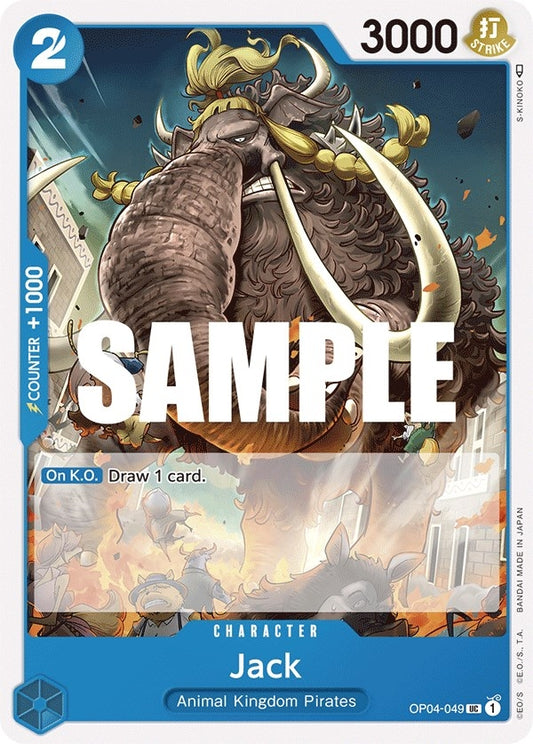 Image for Jack (OP04-049) (Kingdoms of Intrigue) - One Piece Card Game