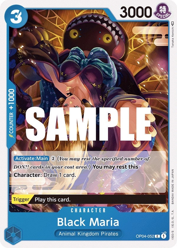 Image for Black Maria (OP04-052) (Kingdoms of Intrigue) - One Piece Card Game